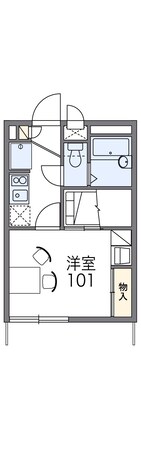 レオパレスシャルマンの物件間取画像